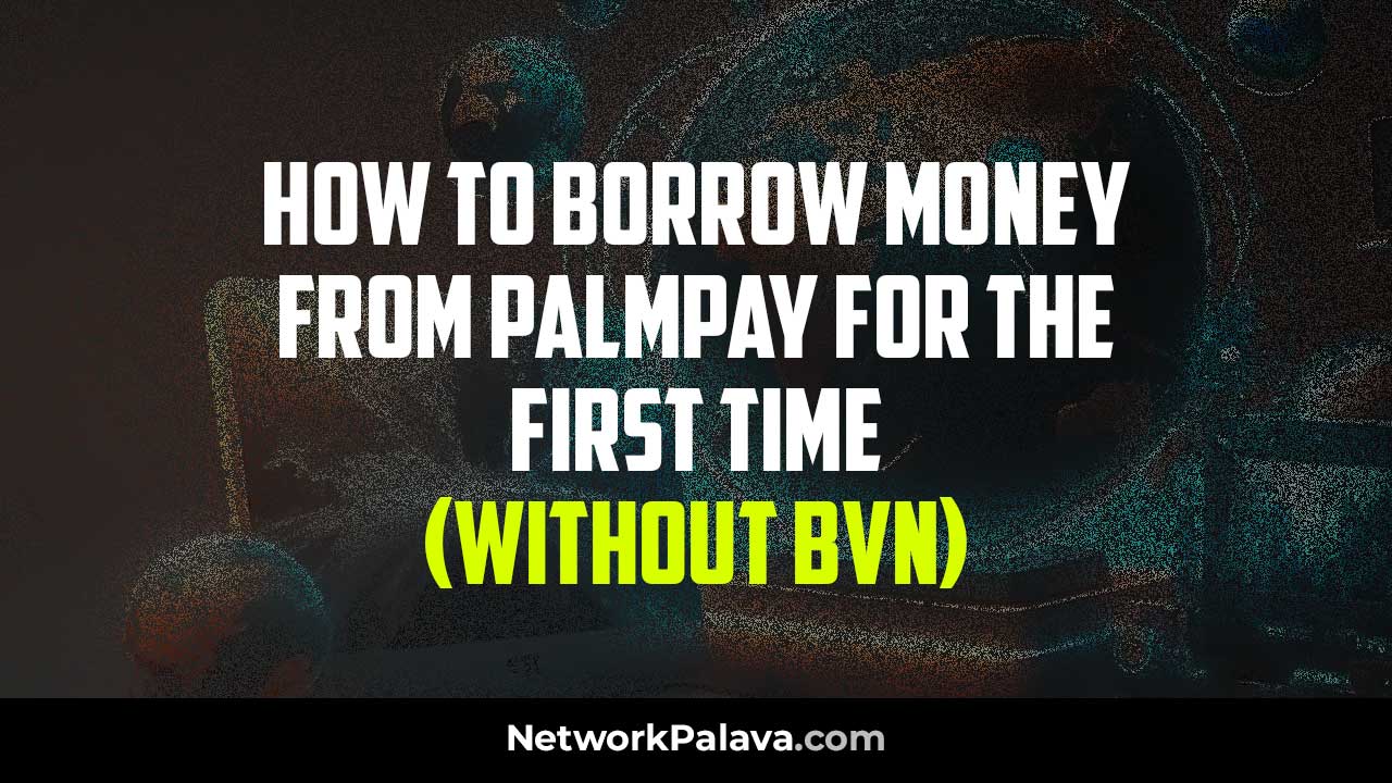 How to Borrow Money from PalmPay For The First Time (without BVN)