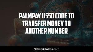 Palmpay new USSD Code Transfer Another Number