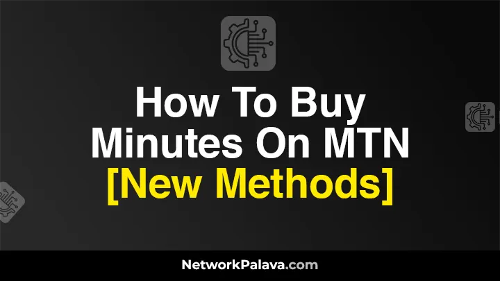 How To Buy Minutes On MTN