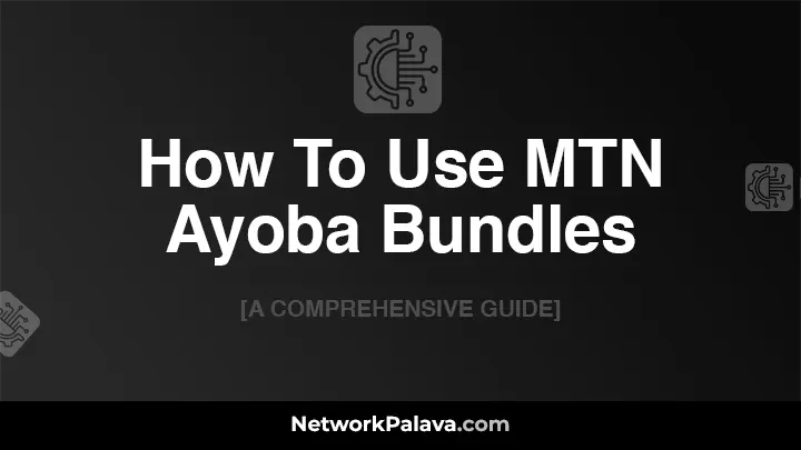 How To Use MTN Ayoba Bundles