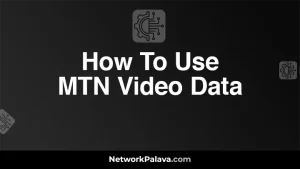 How To Use MTN Video Data