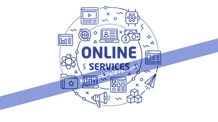 via online services