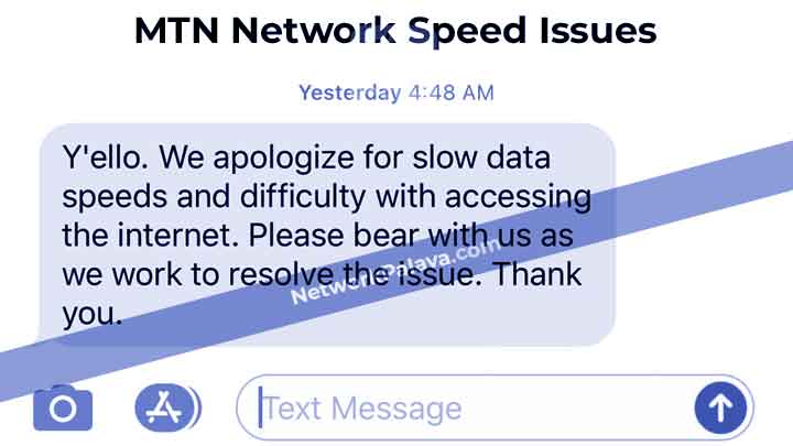 mtn network speed issues