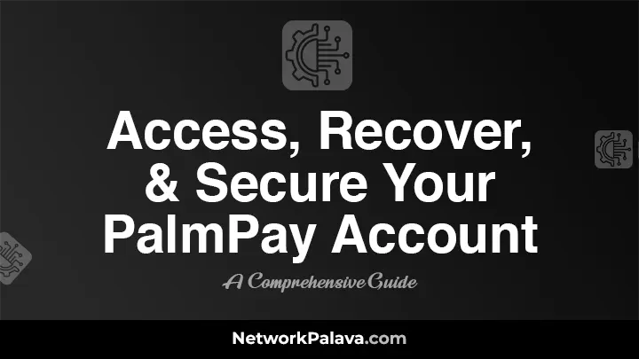 Comprehensive Guide to Accessing, Recovering, and Securing Your PalmPay Account